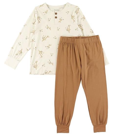 Minymo Nattøj - Bambus - Bamboo/Chipmunk