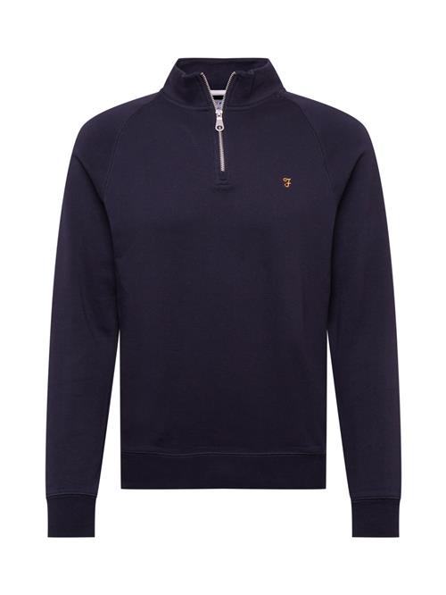 FARAH Sweatshirt 'JIM'  navy / orange