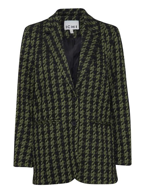 ICHI Blazer 'Kate'  grøn / sort