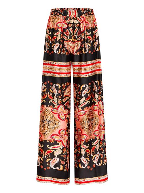 ICHI Bukser 'Brigitte'  blandingsfarvet / sort