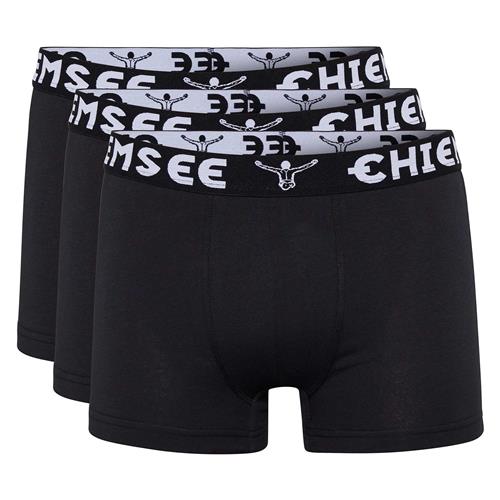 CHIEMSEE Boksershorts  sort / hvid