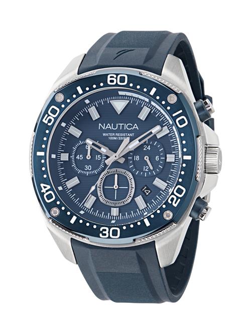 NAUTICA Analogt ur ' NCT BLUESAIL '  navy / sølv