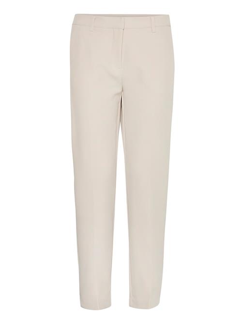 ICHI Bukser med fals 'Lexi'  creme