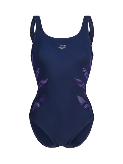ARENA Formgivende badedragt 'SHAPEWEAR MILENA C-CUP'  navy / lilla