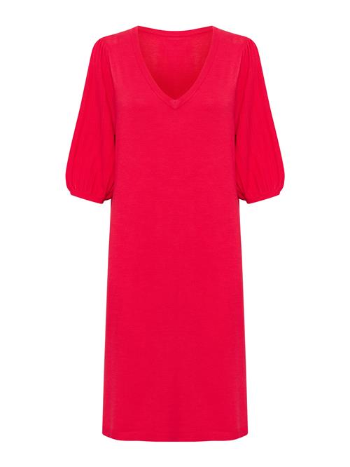 Cream Strikkjole 'CRVillea'  cranberry