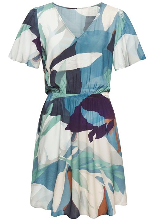 LASCANA Sommerkjole  navy / turkis / opal / cognac