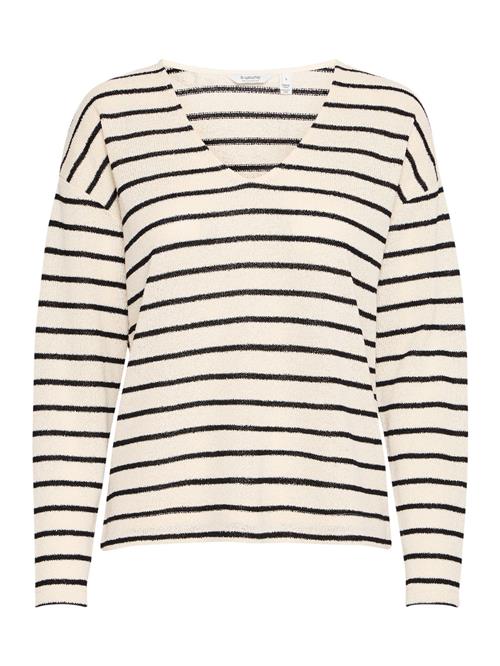 b.young Sweatshirt  beige / sort