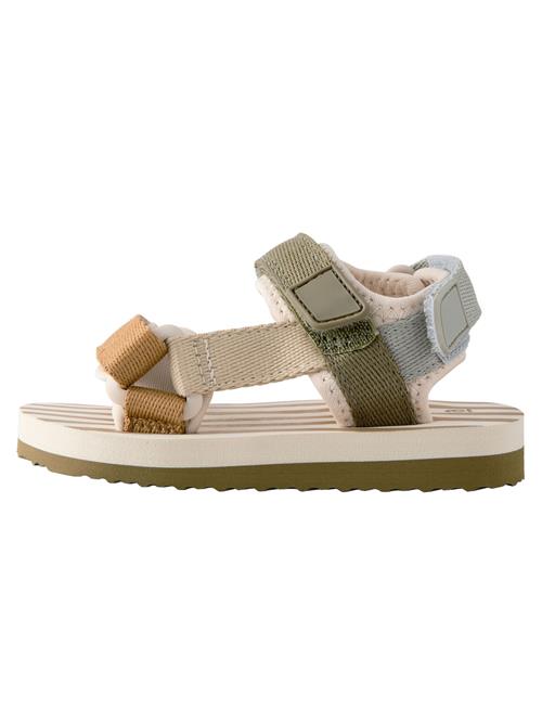 Next Åbne sko  beige / lyseblå / karamel / oliven