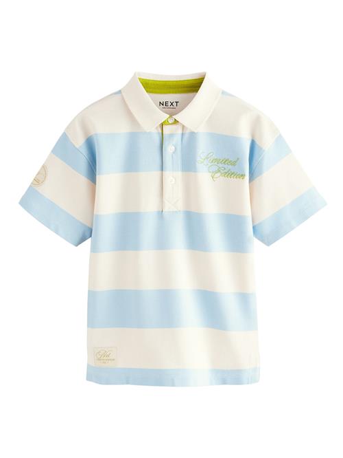 Next Shirts  lyseblå / guld / hvid