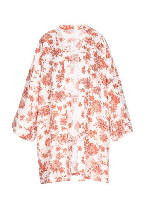 usha FESTIVAL Kimono  lys rød / hvid