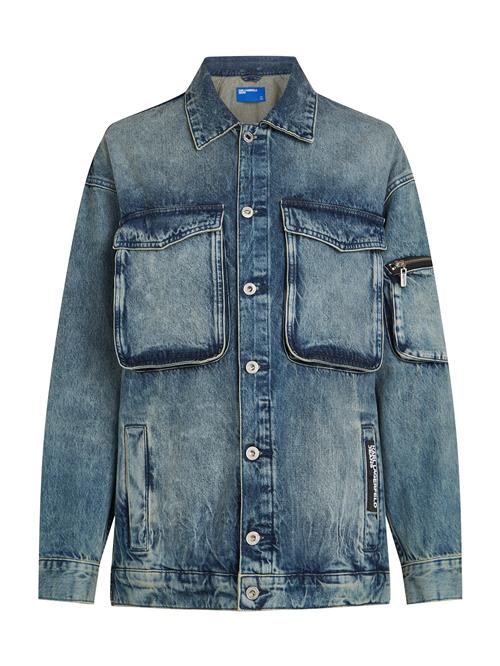 KARL LAGERFELD JEANS Overgangsjakke  blue denim