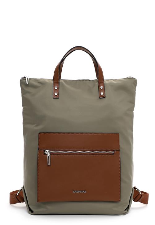 Emily & Noah Rygsæk 'Elaura'  brun / sølvgrå / pastelgrøn