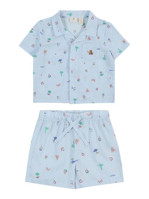 GAP Sæt  lyseblå / brun / grøn / carminrød