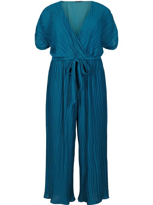 Zizzi Jumpsuit 'Malise'  cyanblå