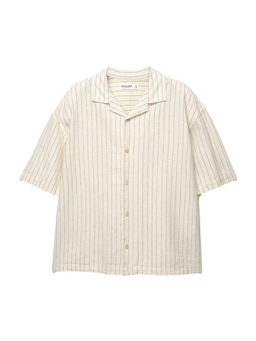 Pull&Bear Skjorte  sort / hvid