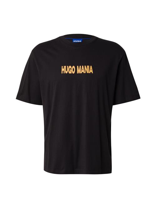 HUGO Bluser & t-shirts 'Nedix'  orange / sort / hvid