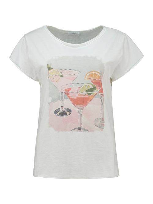 Hailys Shirts 'Sv44enja'  orange / lyserød / rød / hvid