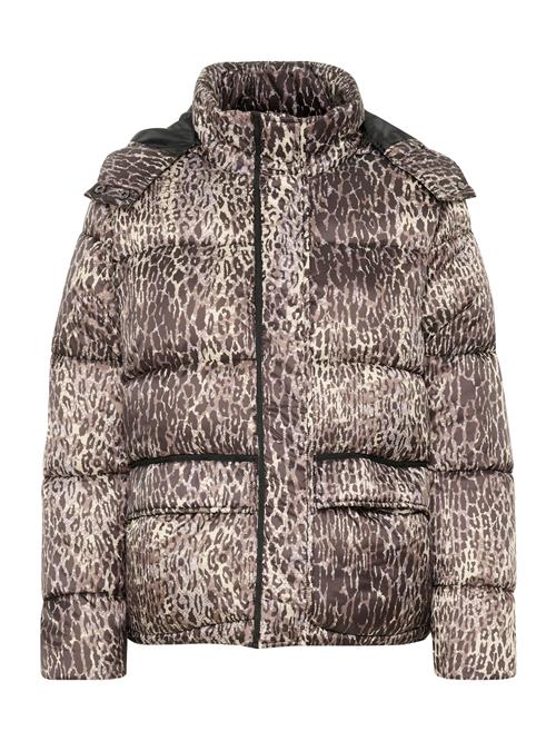 Cream Overgangsjakke 'CRGaiagro'  beige / mørkebrun