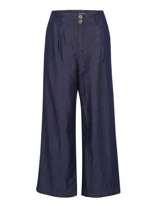 Only Tall Jeans med lægfolder 'ONLBEA'  blue denim