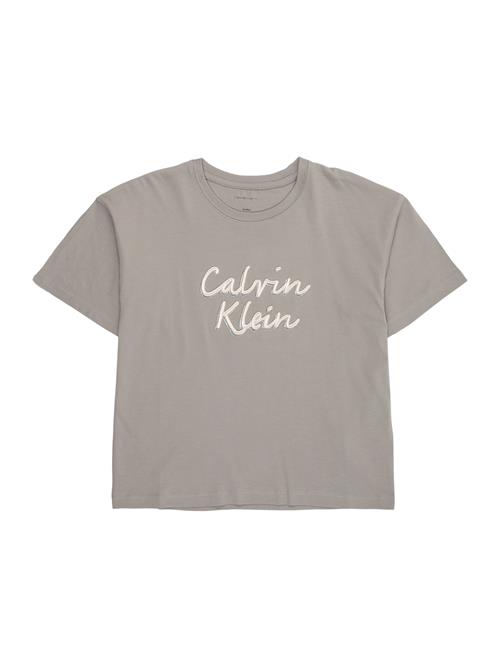 Calvin Klein Jeans Bluser & t-shirts  creme / røggrå / sølv