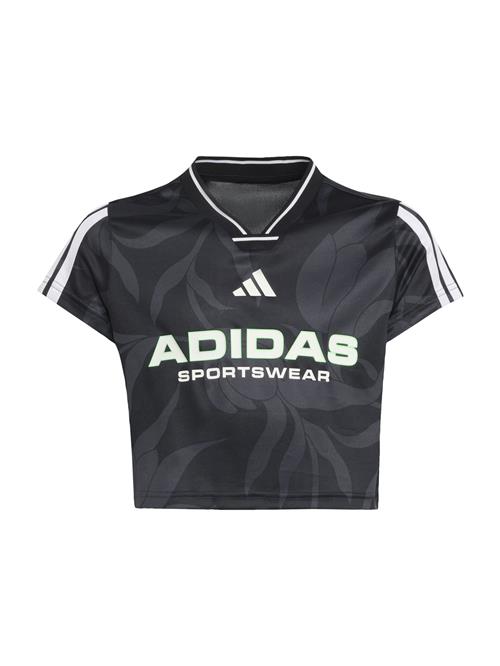 ADIDAS SPORTSWEAR Funktionsskjorte 'Hot'  antracit / æble / sort / hvid