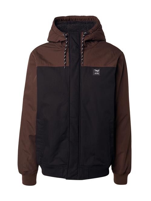 Iriedaily Overgangsjakke  mørkebrun / sort