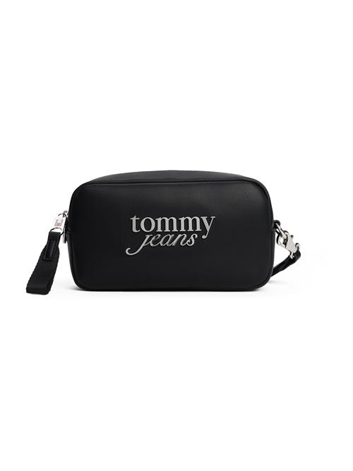 Tommy Jeans Skuldertaske  sort / sølv