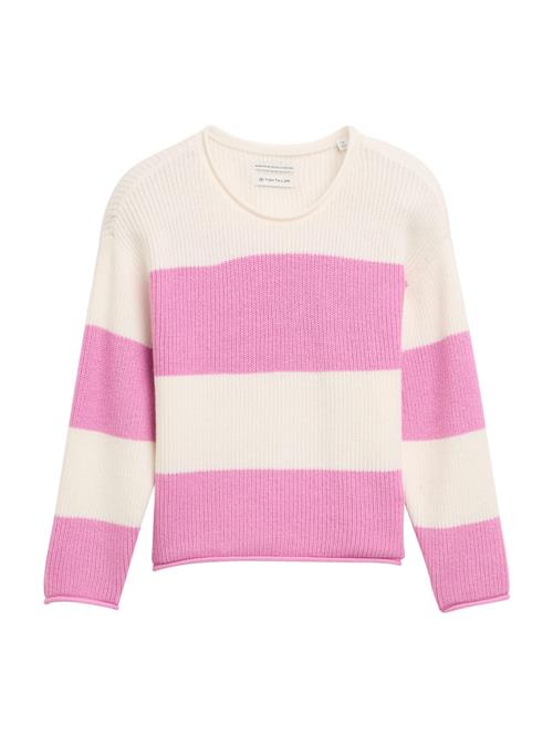TOM TAILOR Pullover  ecru / lys pink