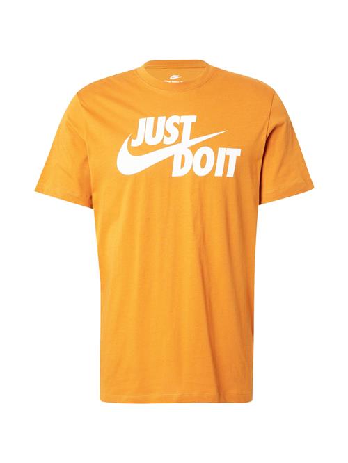 Nike Sportswear Bluser & t-shirts 'Swoosh'  orange / hvid