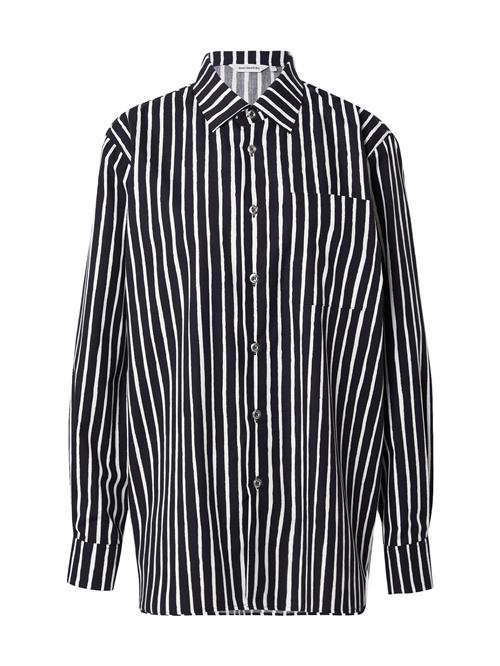 Marimekko Bluse 'JOKAPOIKA 2017'  sort / hvid