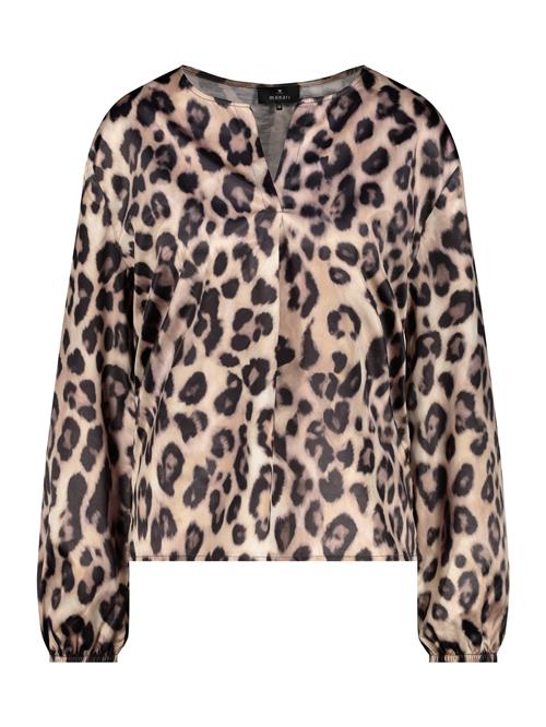 monari Bluse  brokade / cappuccino / sort