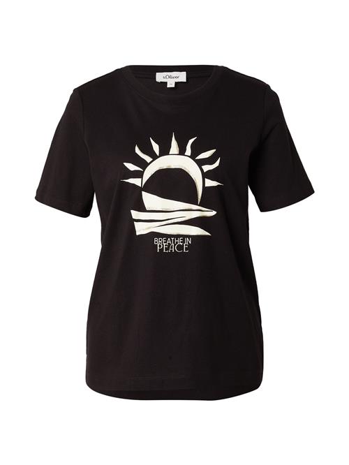 s.Oliver Shirts  sort / hvid