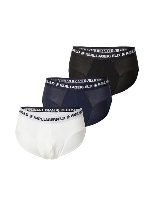 Karl Lagerfeld Slip  marin / sort / hvid