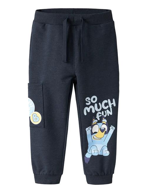 name it | Nmmjared Bluey Nreg Swe Pants Unb Sky | 104