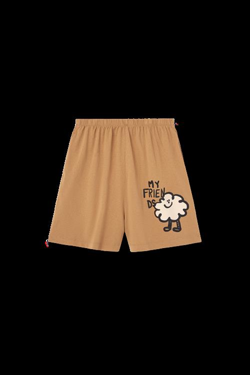 The Animals Observatory Mole Bermudashorts Camel  Camel 3 Y  Beige  3 år  unisex