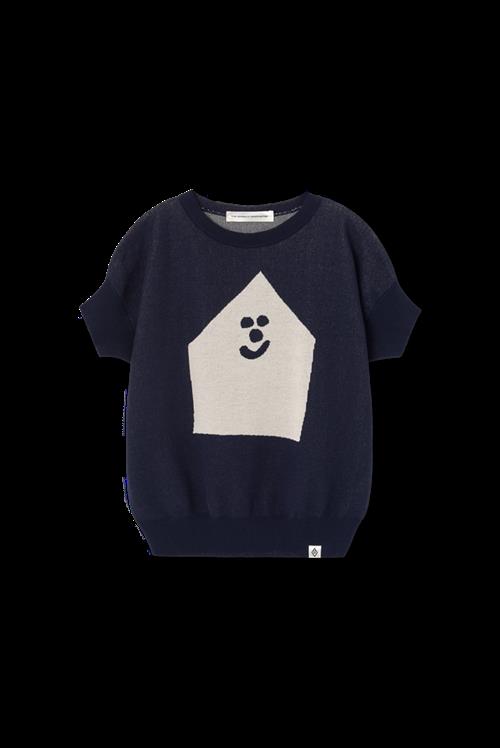 The Animals Observatory Bat Kortærmet Sweater Deep Blue  Deep Blue 6 Y  Blå  6 år  mand