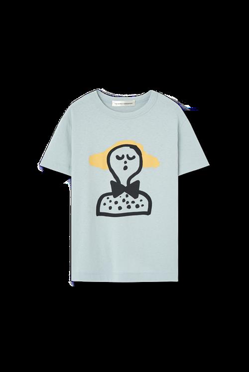 The Animals Observatory Rooster T-shirt Blue  Blue 8 Y  Blå  8 år  unisex