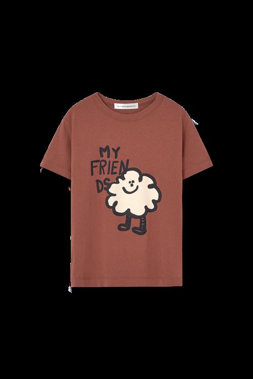 The Animals Observatory Rooster T-shirt Brown  Brown 4 Y  Brun  4 år  unisex