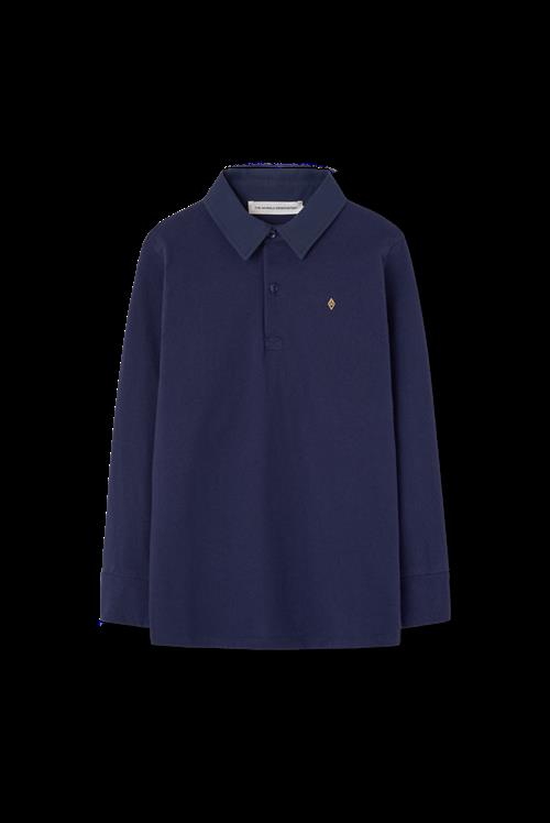 The Animals Observatory Eel Poloshirt Deep Blue  Deep Blue 4 Y  Blå  4 år  mand