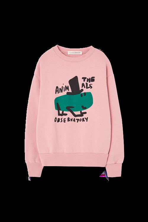 The Animals Observatory Bear Sweatshirt Soft Pink  Soft Pink 3 Y  Lyserød  3 år  kvinde