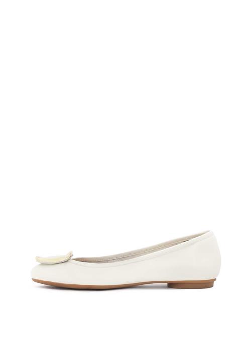 Kazar Ballerinasko  guld / hvid