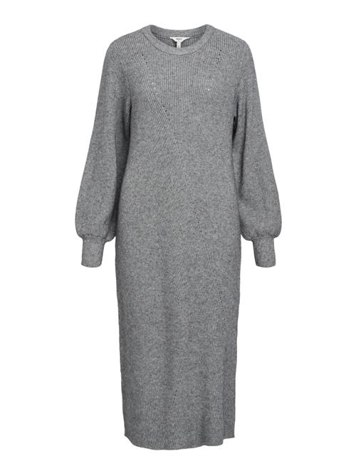 OBJECT Strikkjole 'Ditte'  grå-meleret