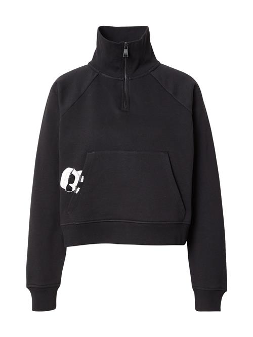 Karl Lagerfeld Sweatshirt 'IKON'  sort / hvid