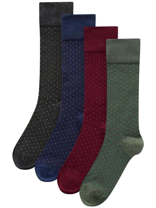 Next Sokker  marin / antracit / siv / vinrød