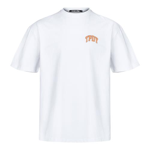 trueprodigy Bluser & t-shirts 'Arin'  orange / hvid