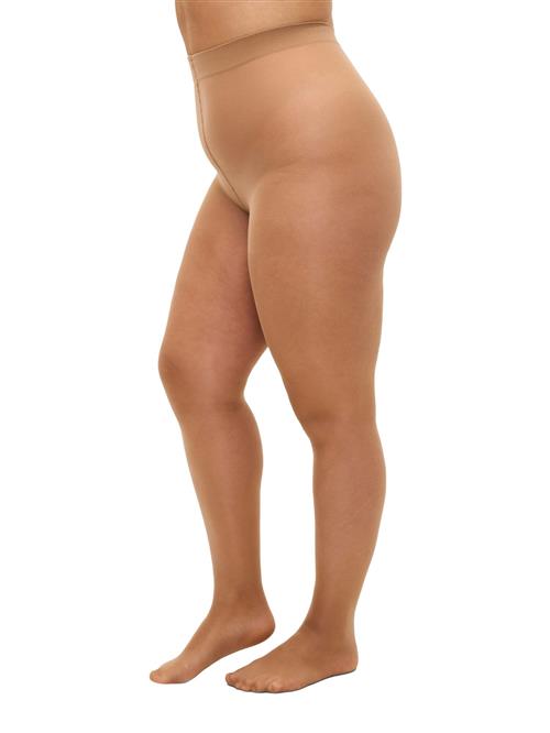 Zizzi Nylonstrømpebukser  beige