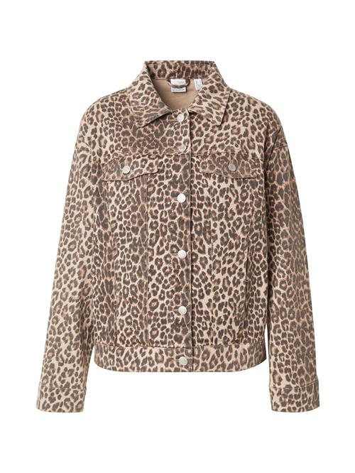 VERO MODA Overgangsjakke 'VMTessa'  brokade / lysegrå / sort