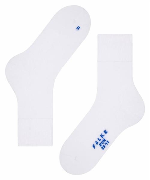 FALKE Sokker 'Run'  blå / hvid
