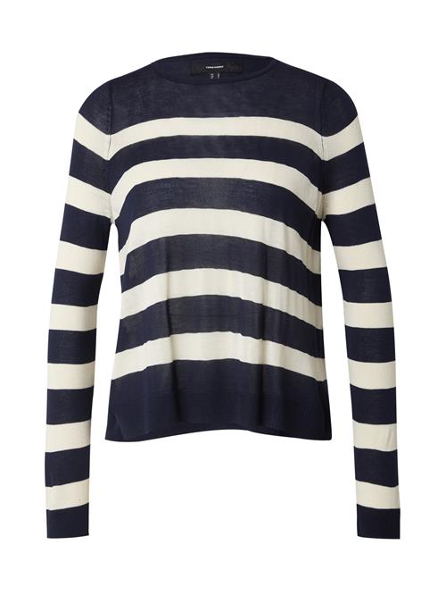 VERO MODA Pullover 'Nova'  natblå / hvid