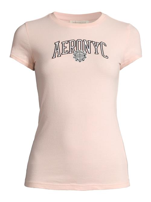 AÉROPOSTALE Shirts  lys pink / sort / hvid